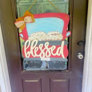 Truck Wood Door Hanger